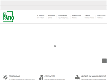 Tablet Screenshot of elpatiodelapierna.net